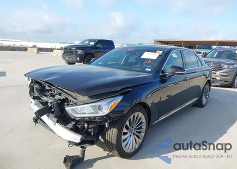 2018 Genesis G90 3.3T Premium из США, поврежденный, VIN KMHG34JA5JU047146